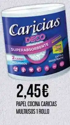 Claudio Papel Cocina Caricias Multiusos 1 Rollo oferta