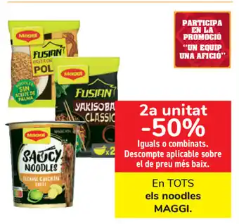 Carrefour Maggi els noodles oferta