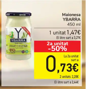 Carrefour Ybarra Maionesa 450ml oferta