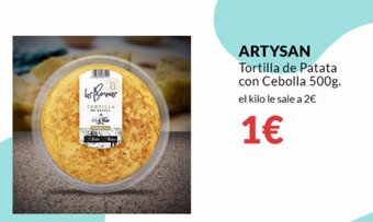 PrimaPrix Artysan Tortilla de Patata con Cebolla 500g oferta