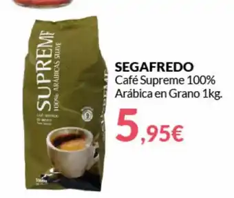 PrimaPrix Segafredo Café Supreme 100% Arábica 3 en Grano 1kg oferta