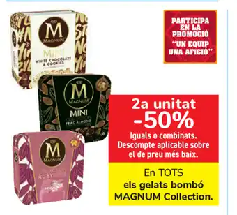 Carrefour Magnum Collection els gelats bombó oferta