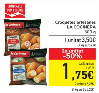Carrefour La Cocinera Croquetes artesanes 500g oferta