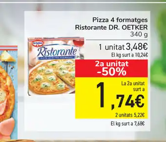Carrefour Dr.Oetker Ristorante Pizza 4 formatges oferta