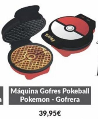 Game Máquina Gofres Pokeball Pokemon - Gofrera oferta
