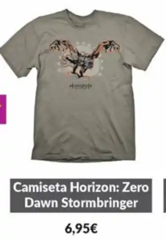 Camiseta Horizon: Zero Dawn Stormbringer