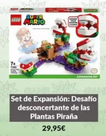 Game Set de Expansión: Desafío desconcertante de las Plantas Piraña oferta