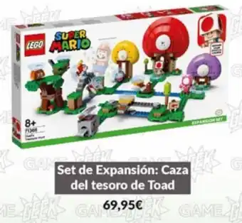 Game Lego Super Mario Set de Expansion: Caza del tesoro de Toad oferta