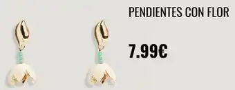 Pendientes con flor