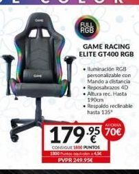 Game Iluminación oferta