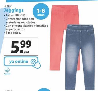 Lidl Jeggins lupilu oferta