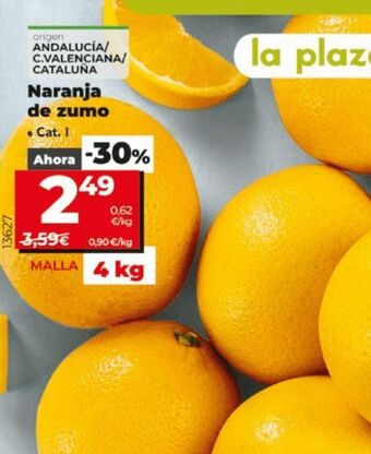 La Plaza de DIA Naranjas oferta
