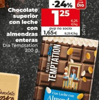 Maxi Dia Chocolate con leche dia oferta