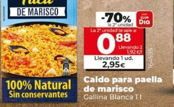 Maxi Dia Caldo de paella gallina blanca oferta