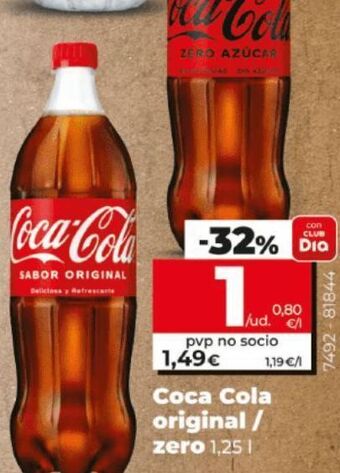 Maxi Dia Refresco de cola coca-cola oferta