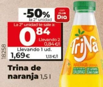Maxi Dia Refresco de naranja trina oferta