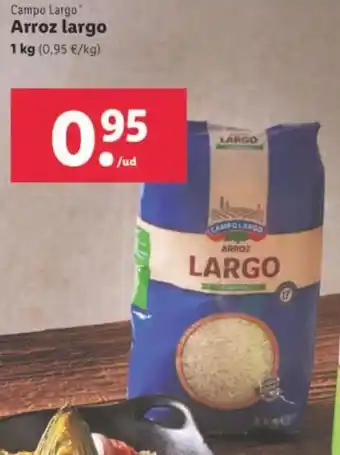 Lidl Campo Largo Arroz largo 1kg oferta