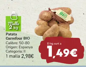 Carrefour Carrefour Bio Patata oferta