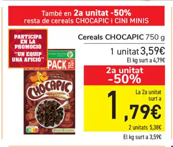 Carrefour Chocapic Cereals 750g oferta
