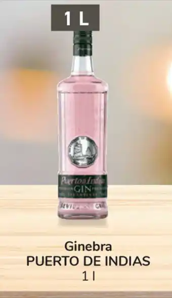 Carrefour Puerto de Indias Ginebra 1l oferta
