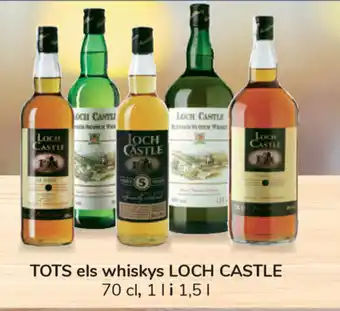 Carrefour Tots els Loch Castle Whisky 70cl, 1l i 1,5l oferta