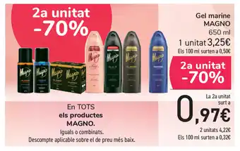 Carrefour Magno Gel Marine 650ml oferta