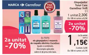 Carrefour Carrefour Soft Total Care Glopejador 1l oferta