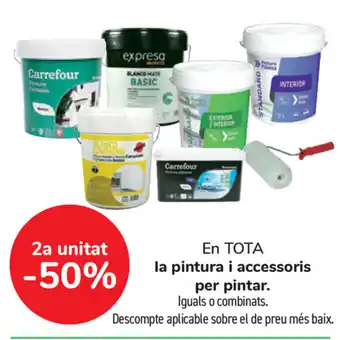 Carrefour En Tota la pintura i accessoris per pintar oferta