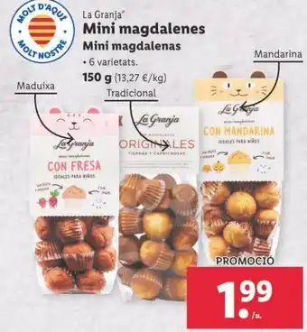 Lidl Magdalenas oferta