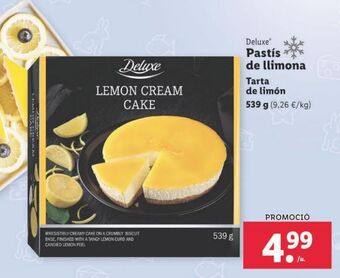 Lidl Tartas deluxe oferta