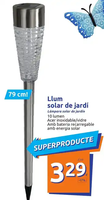 Action Llum Solar de Jardí 79 cm oferta