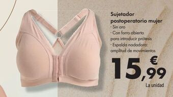 Carrefour Sujetador postoperatorio mujer oferta