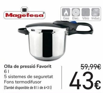 Carrefour Olla a presión favorit oferta