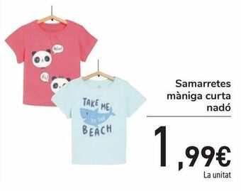 Carrefour Camiseta manga corta bebé oferta