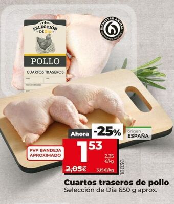 Maxi Dia Cuartos traseros de pollo oferta