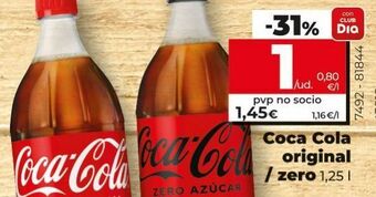 Maxi Dia Refresco de cola coca-cola oferta