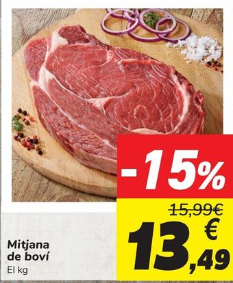 Carrefour Chuletón de vacuno oferta
