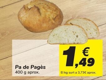 Carrefour Pan payés oferta