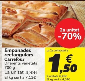 Carrefour Empanadas rectangulares carrefour oferta