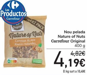 Carrefour Nuez pelada nature of nuts carrefour original oferta