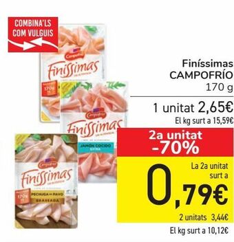 Carrefour Finíssimas campofrío oferta