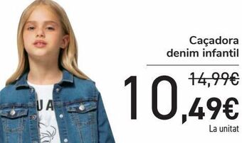 Carrefour Cazadora denim infantil oferta