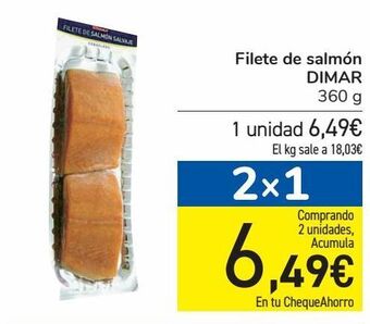 Carrefour Filete de salmón dimar oferta