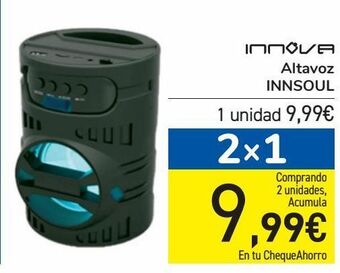 Carrefour Innova altavoz innsoul oferta