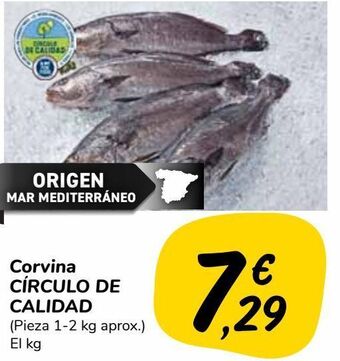 Carrefour Market Corvina círculo de calidad (pieza 1-2 kg aprox.) oferta