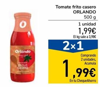 Carrefour Market Tomate frito casero orlando oferta