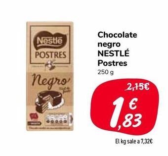 Carrefour Market Chocolate negro nestlé postres oferta