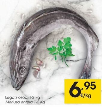 Eroski Merluza entera oferta
