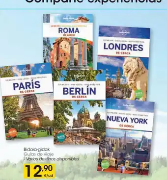 Eroski Guías de viaje - varios destinos disponibles oferta