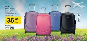 Eroski Royan trolley abs pequeño oferta